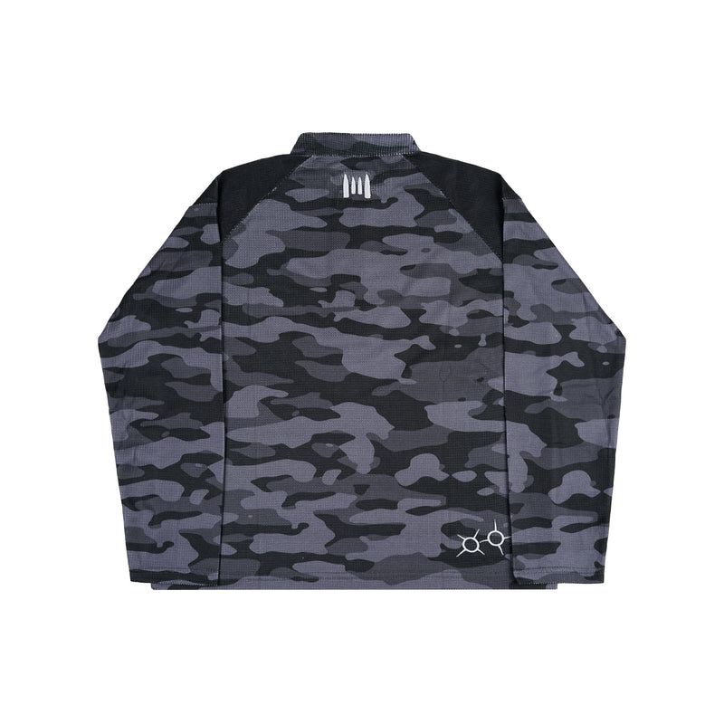 LONGSLEEVE HANLEY WAFFLE - NIGHT RECON