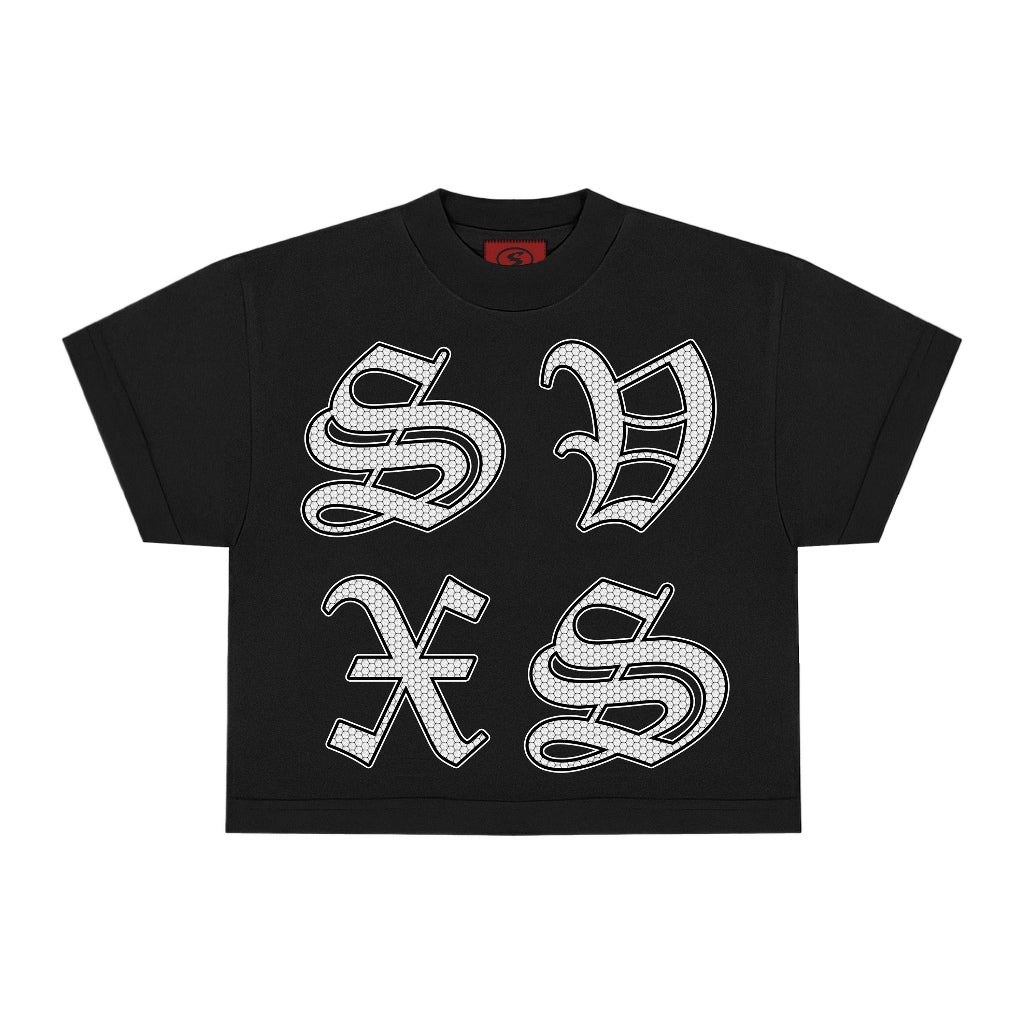 SVXS - Boxy Oversized T-Shirt EG Black