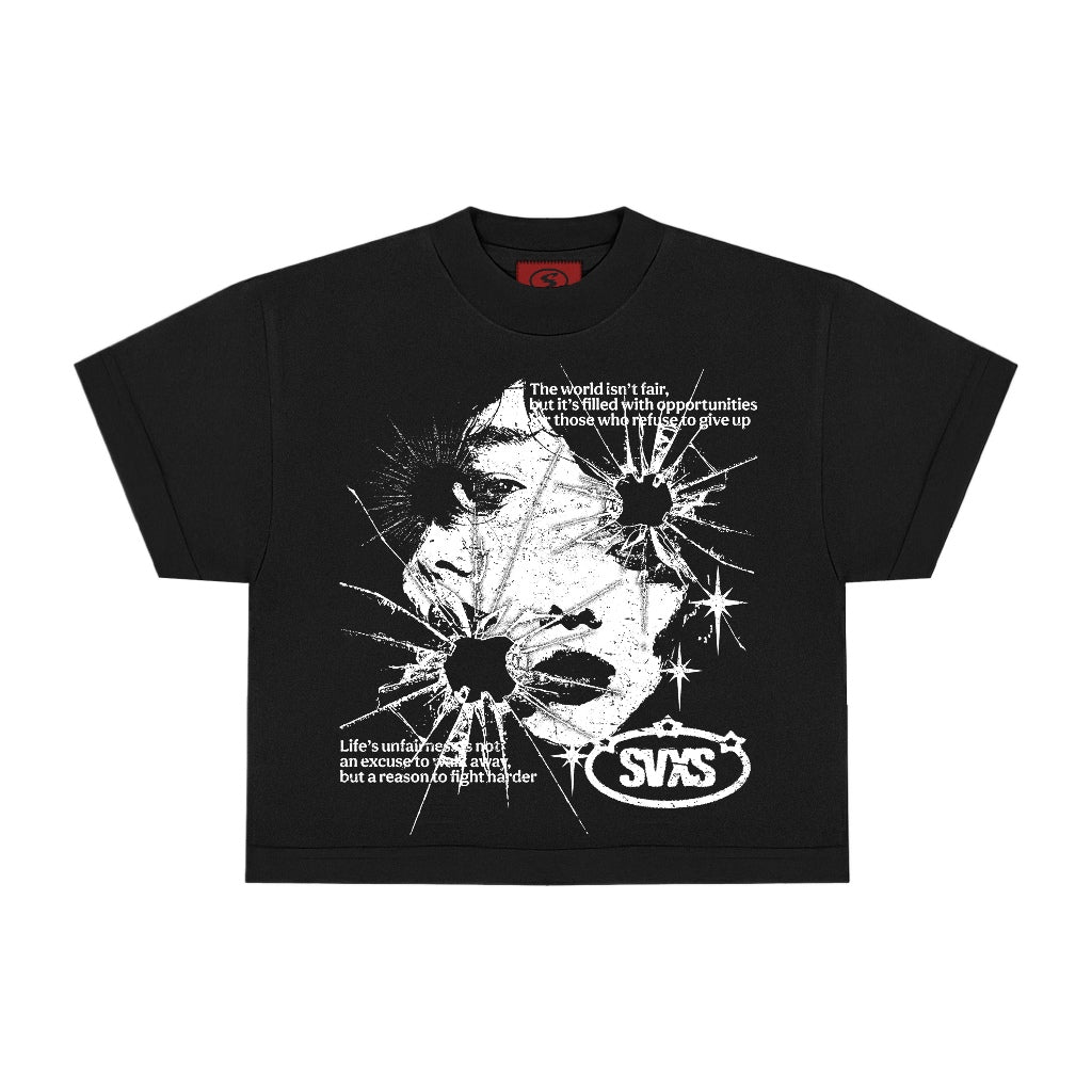 SVXS - Boxy Oversized T-Shirt The Face
