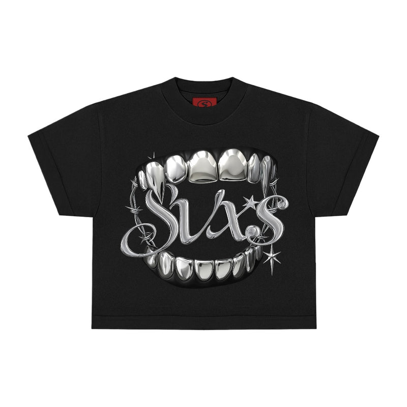 SVXS - Boxy Oversized T-Shirt The Teeth