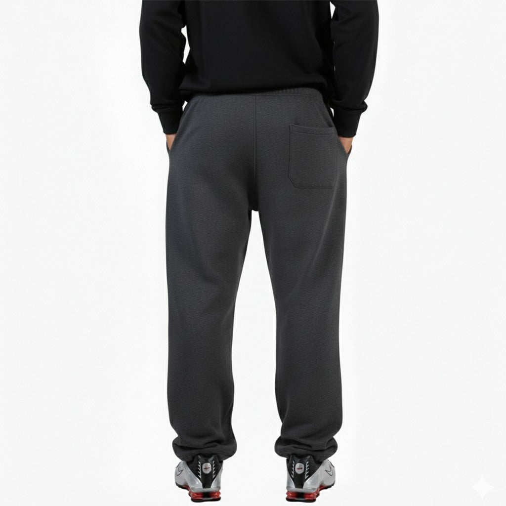 SVXS - Baggy Sweatpants Pecah Pola Abu Tua