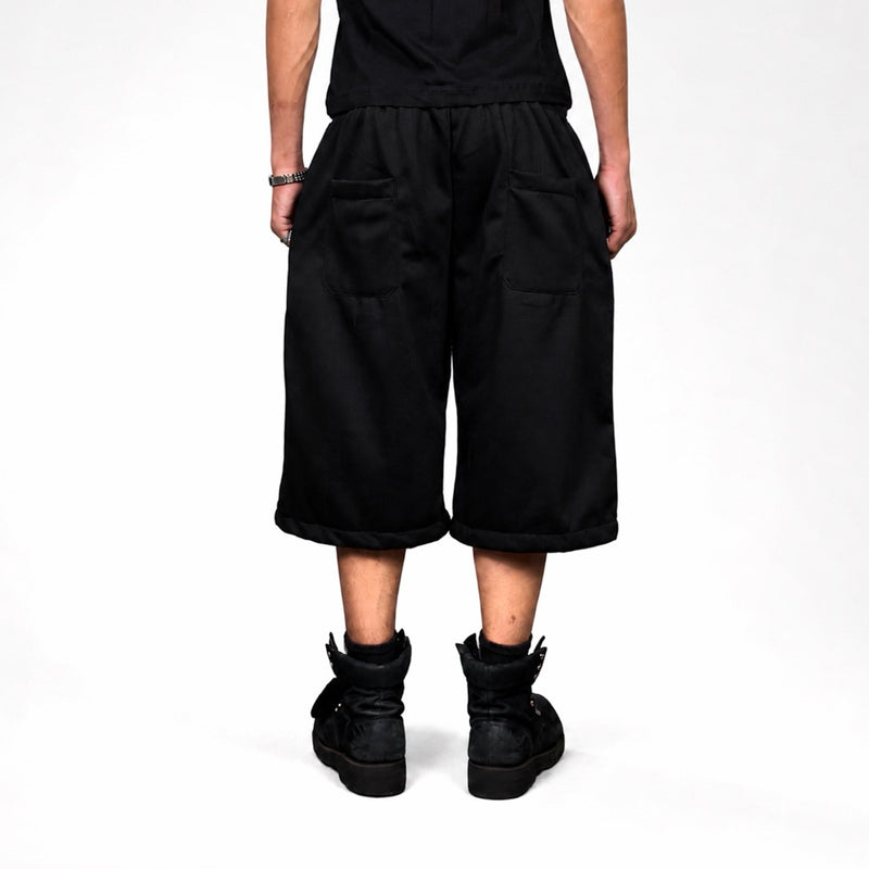 SVXS - Sweatshorts Fleece Phantom Hitam