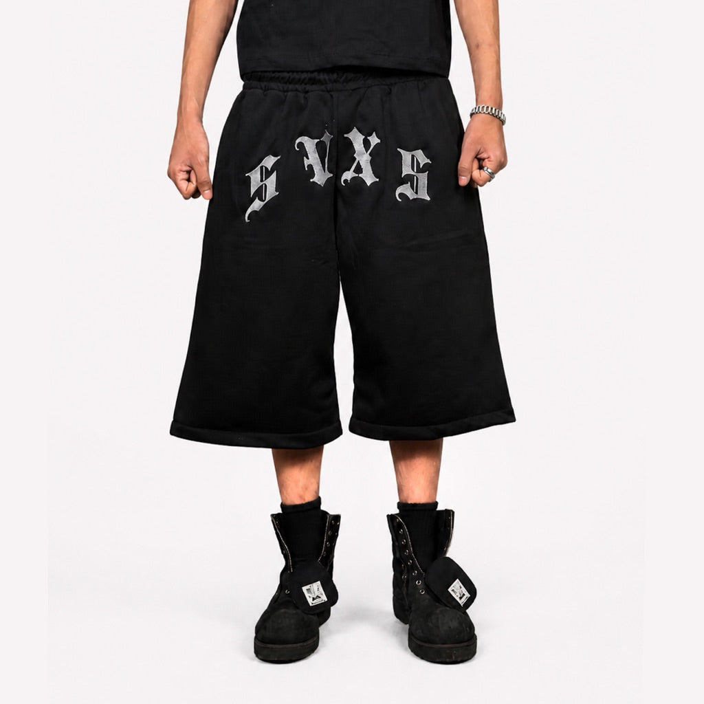 SVXS - Sweatshorts Fleece Phantom Hitam