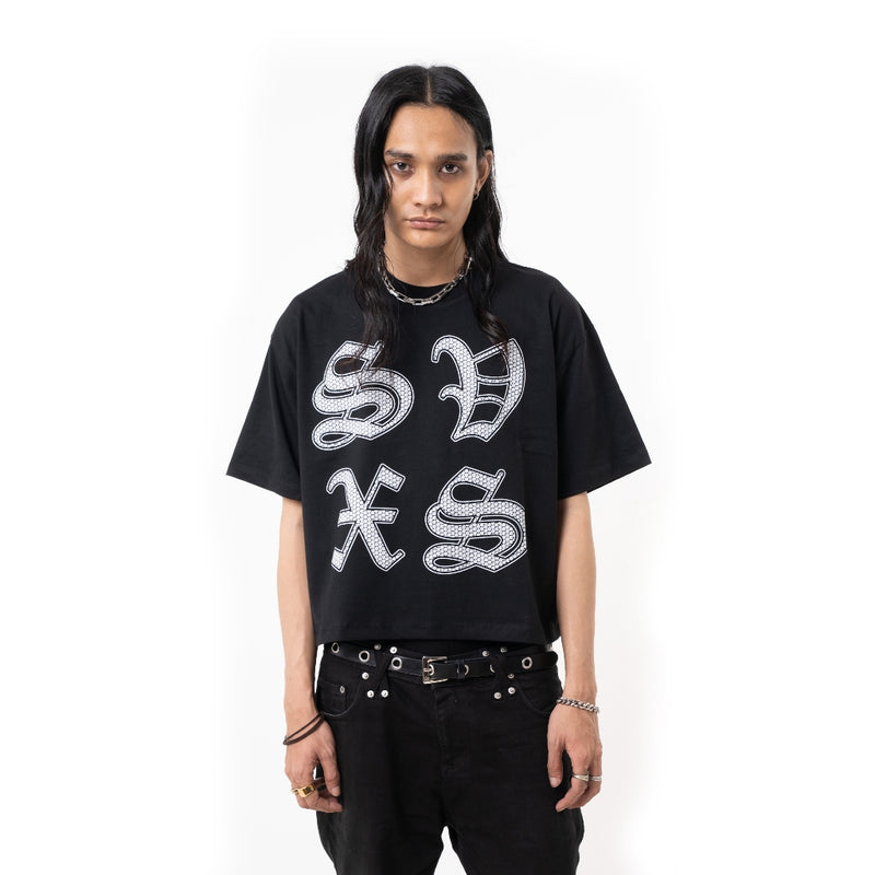 SVXS - Boxy Oversized T-Shirt EG Black