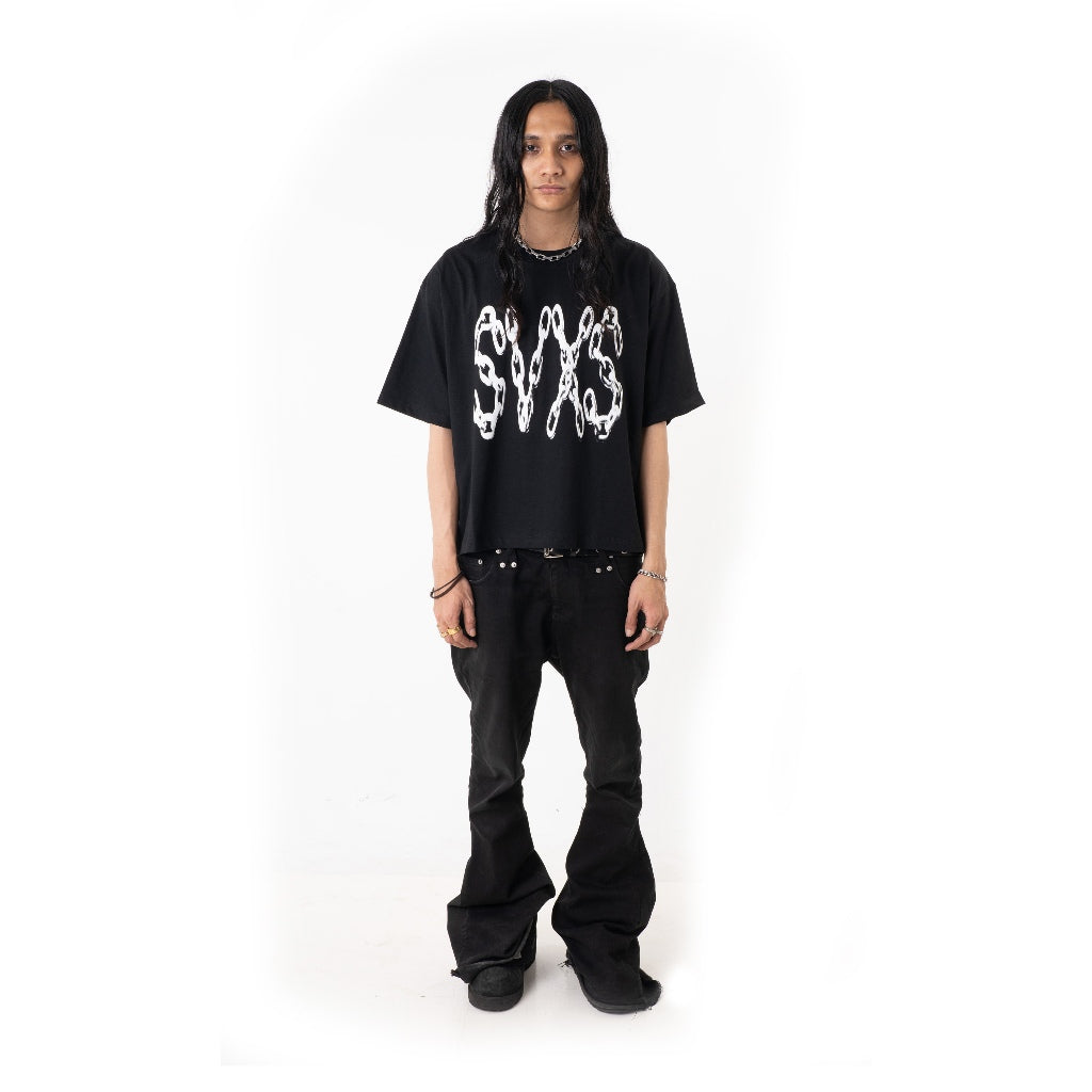 SVXS - Boxy Oversized T-Shirt Chain