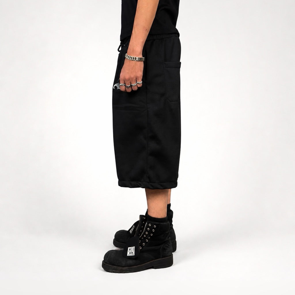 SVXS - Sweatshorts Fleece Phantom Hitam