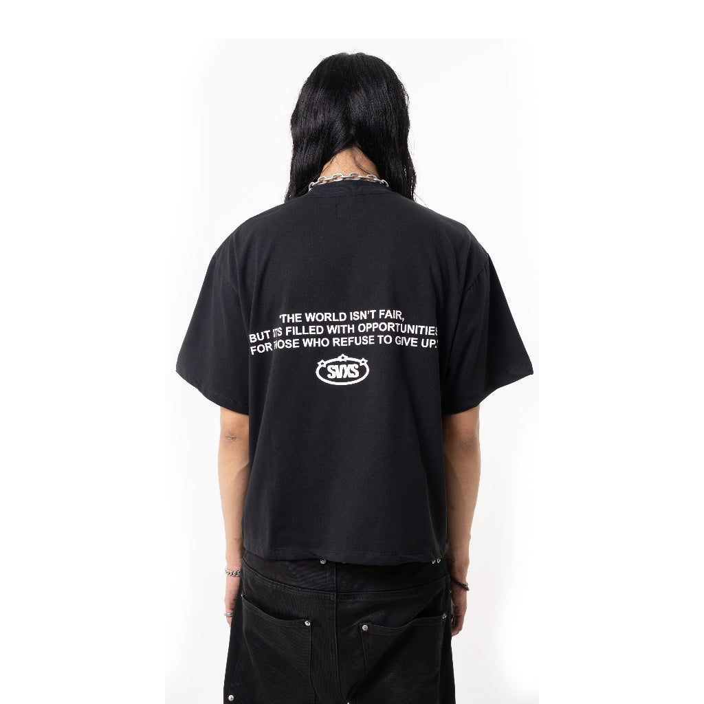 SVXS - Boxy Oversized T-Shirt The Face
