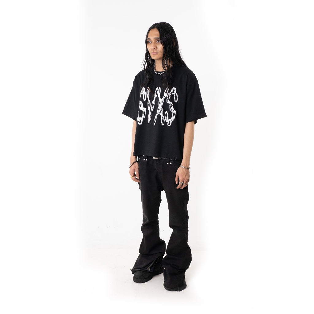 SVXS - Boxy Oversized T-Shirt Chain