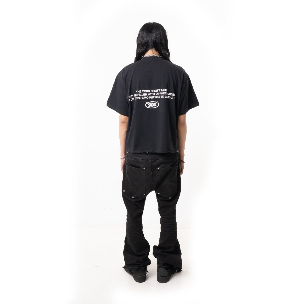 SVXS - Boxy Oversized T-Shirt The Face